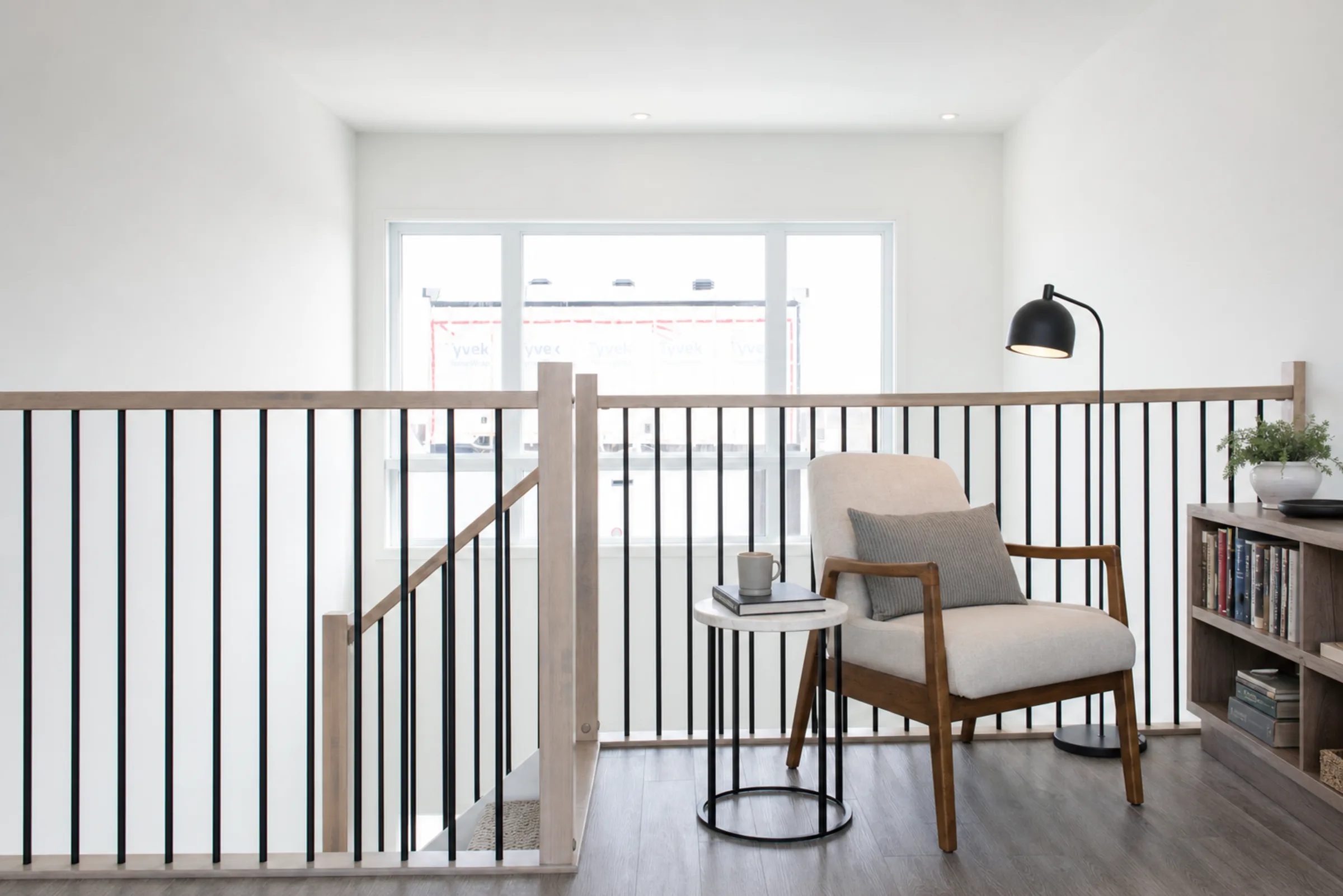 Aire de vie ouverte et lumineuse d’un logement Nuvo